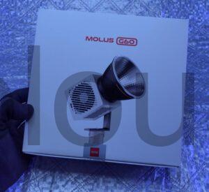 Zhiyun Molus G60 lumiere cine video Lampe LED 60 W spot boite Zhiyun Molus G60 lumière ciné vidéo Lampe LED 60 W spot boite