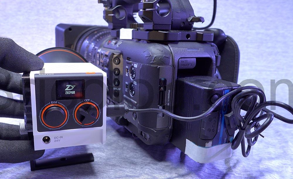 Zhiyun Molus G60 lumiere cine video Lampe LED 60 W spot Zhiyun Molus G60 lumière ciné vidéo Lampe LED 60 W spot fx6