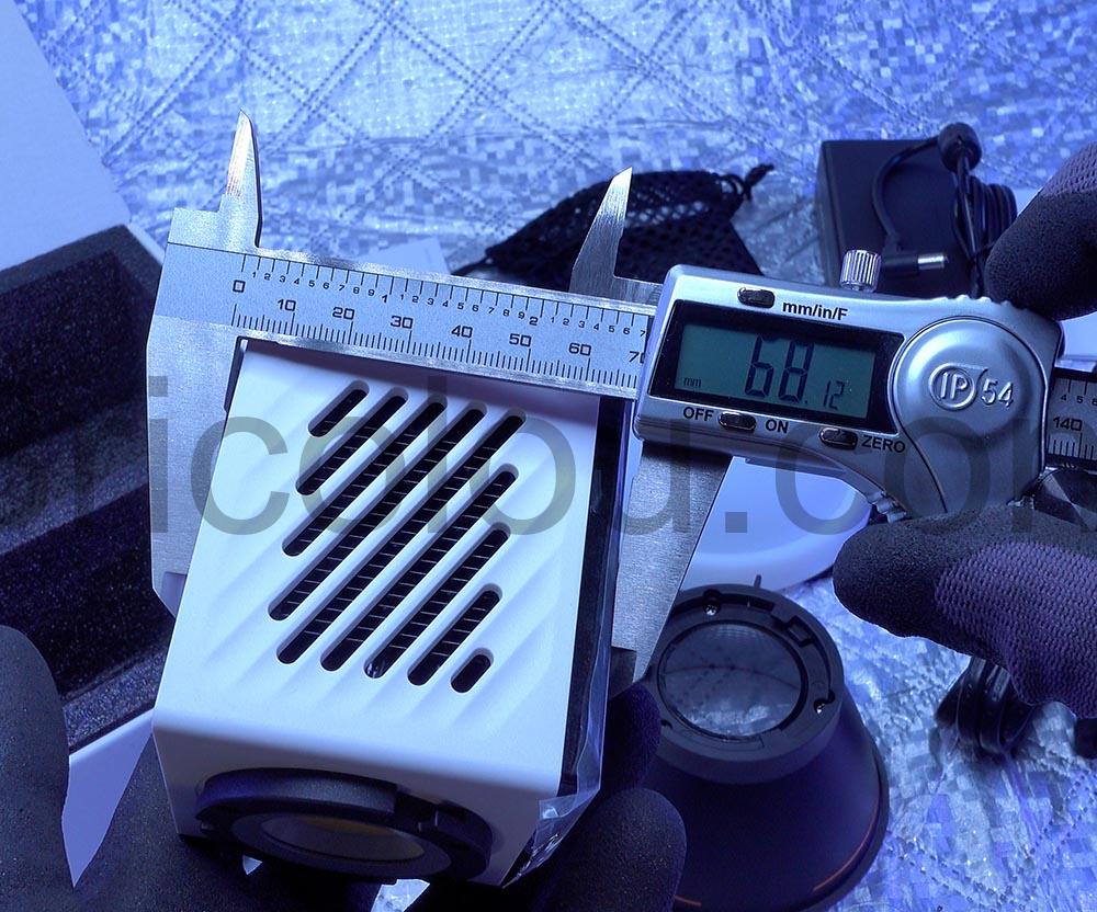 Zhiyun Molus G60 lumiere cine video Lampe LED 60 W spot largeur Zhiyun Molus G60 lumière ciné vidéo Lampe LED 60 W spot largeur