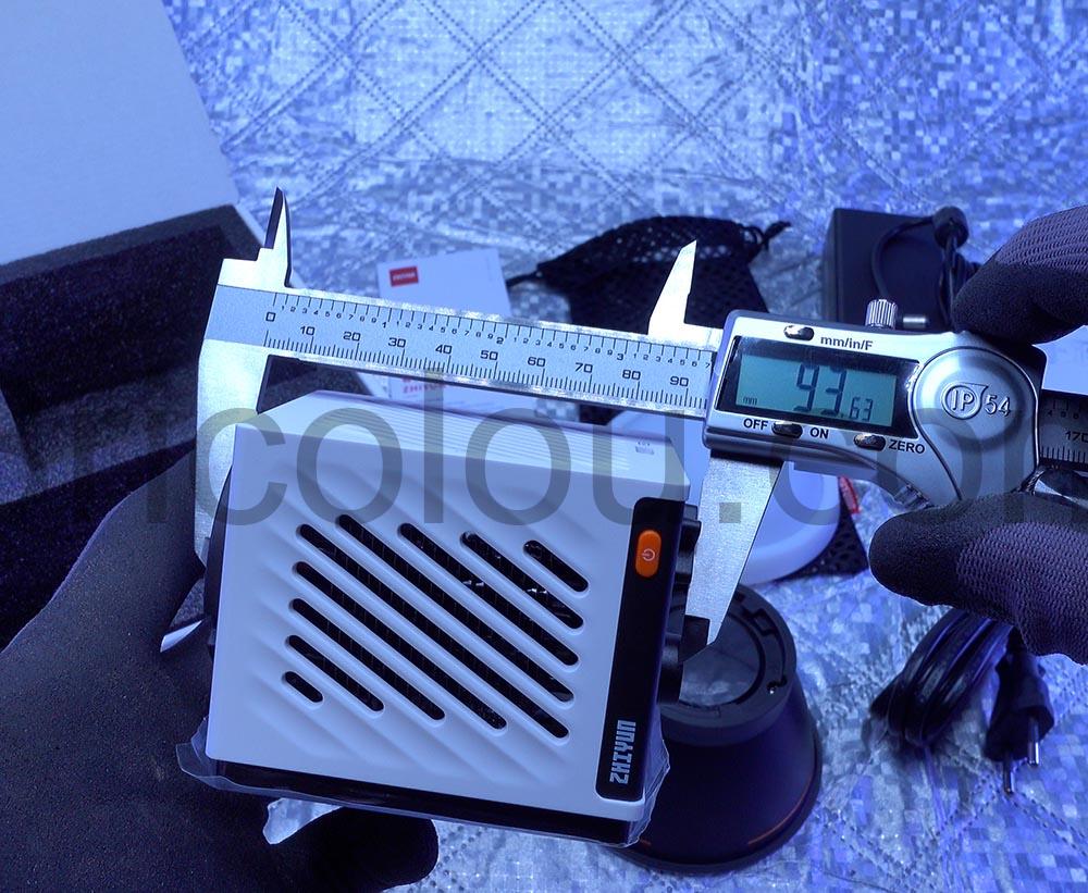 Zhiyun Molus G60 lumiere cine video Lampe LED 60 W spot longueur Zhiyun Molus G60 lumière ciné vidéo Lampe LED 60 W spot longueur