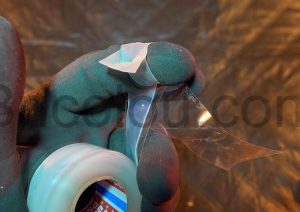 tesa 56064 Ruban réparation auto-amalgamant transparent tuyau collant