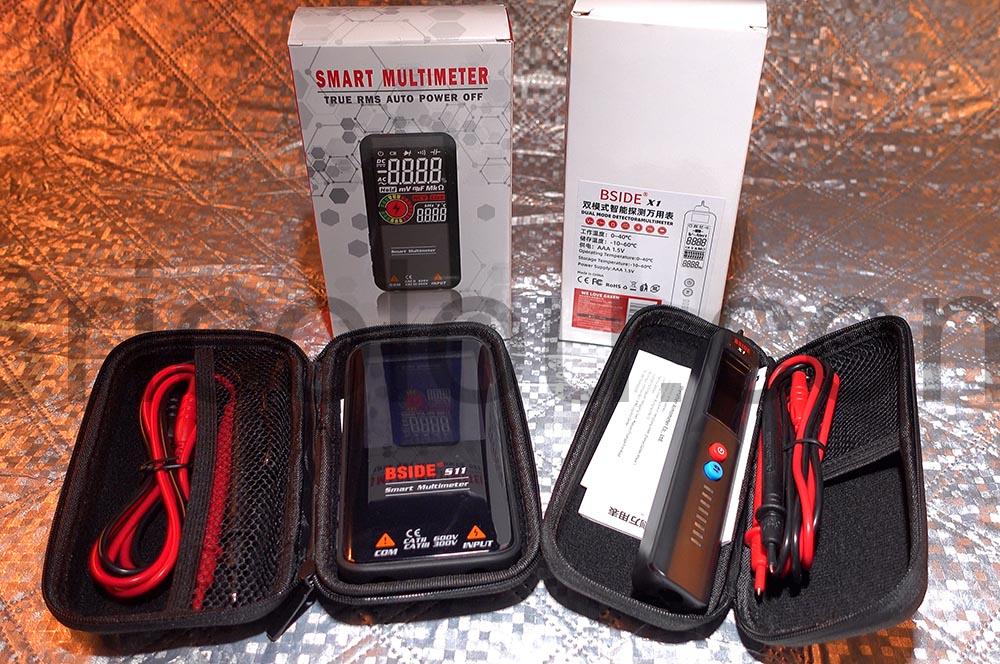 BSIDE Multimetre testeur detecteur tension voltmetre numerique complet BSIDE Multimètre testeur détecteur tension voltmètre numérique complet