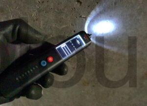 BSIDE Multimètre testeur détecteur tension voltmètre numérique lampe