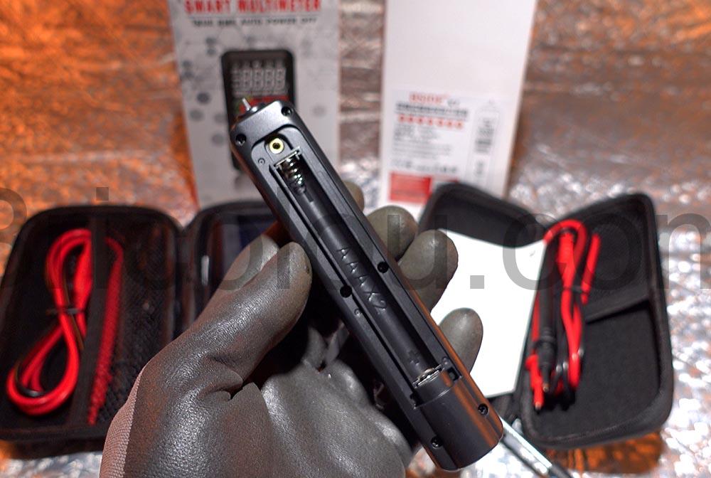 BSIDE Multimetre testeur detecteur tension voltmetre numerique pile BSIDE Multimètre testeur détecteur tension voltmètre numérique pile