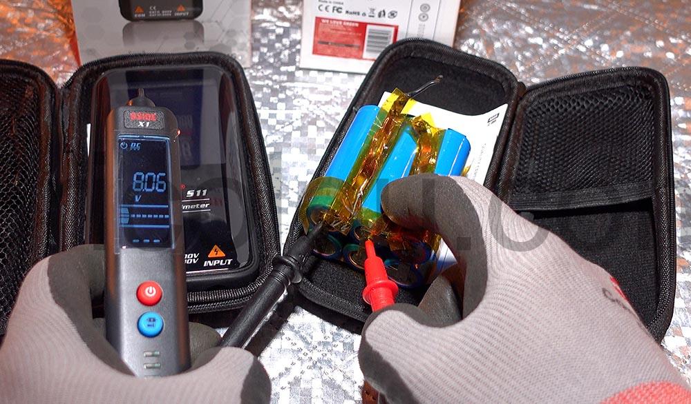 BSIDE Multimetre testeur detecteur tension voltmetre numerique precis BSIDE Multimètre testeur détecteur tension voltmètre numérique précis