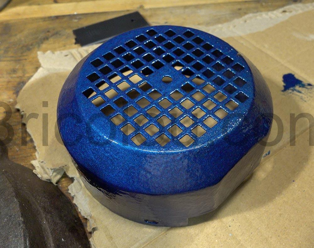 HAMMERITE peinture Laque protection metal Bleu fonce martele antirouille sechage HAMMERITE peinture Laque protection métal Bleu foncé martelé antirouille sechage