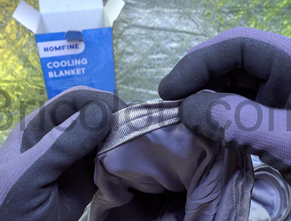 HOMFINE Couverture Rafraichissante Refroidissement Arc Chill Japonaise Double Face couture HOMFINE Couverture Rafraichissante Refroidissement Arc-Chill Japonaise Double Face couture