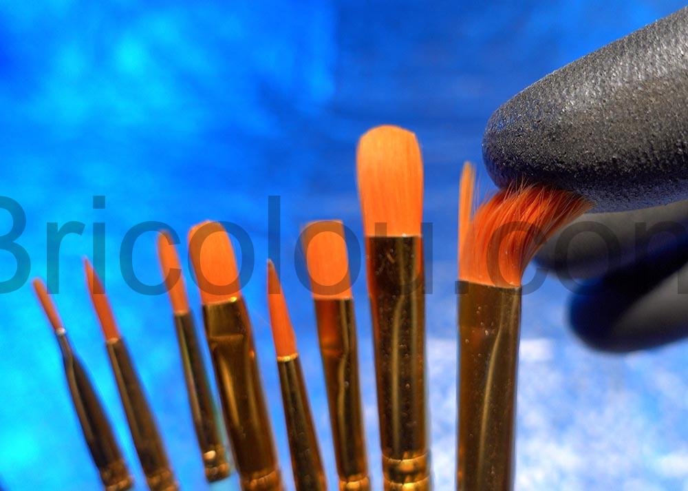 Lot pinceaux nylon Adspow peinture maquette poil Lot pinceaux nylon Adspow peinture maquette poil