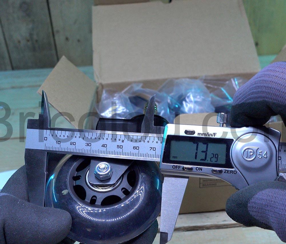 NATRKE Roulettes Rechange Chaise Fauteuil Pivotante Silencieuse diametre NATRKE Roulettes Rechange Chaise Fauteuil Pivotante Silencieuse diametre