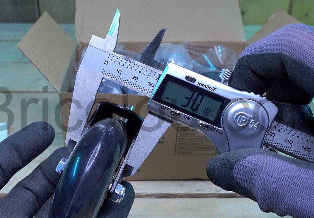 NATRKE Roulettes Rechange Chaise Fauteuil Pivotante Silencieuse epaisseur NATRKE Roulettes Rechange Chaise Fauteuil Pivotante Silencieuse épaisseur