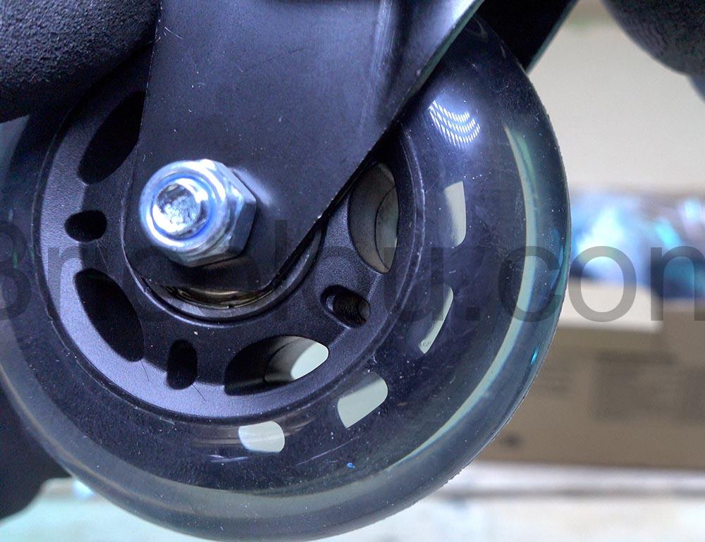 NATRKE Roulettes Rechange Chaise Fauteuil Pivotante Silencieuse roulement NATRKE Roulettes Rechange Chaise Fauteuil Pivotante Silencieuse roulement