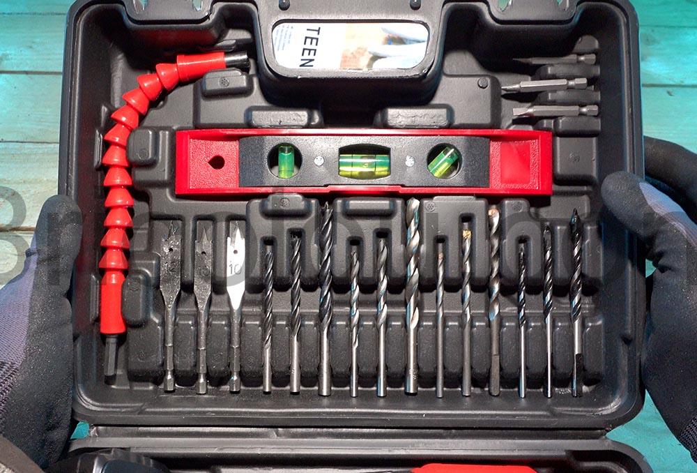 Perceuse Visseuse Percussion Sans Fil batterie 21V TEENO accessoire Perceuse Visseuse Percussion Sans Fil batterie 21V TEENO accéssoire