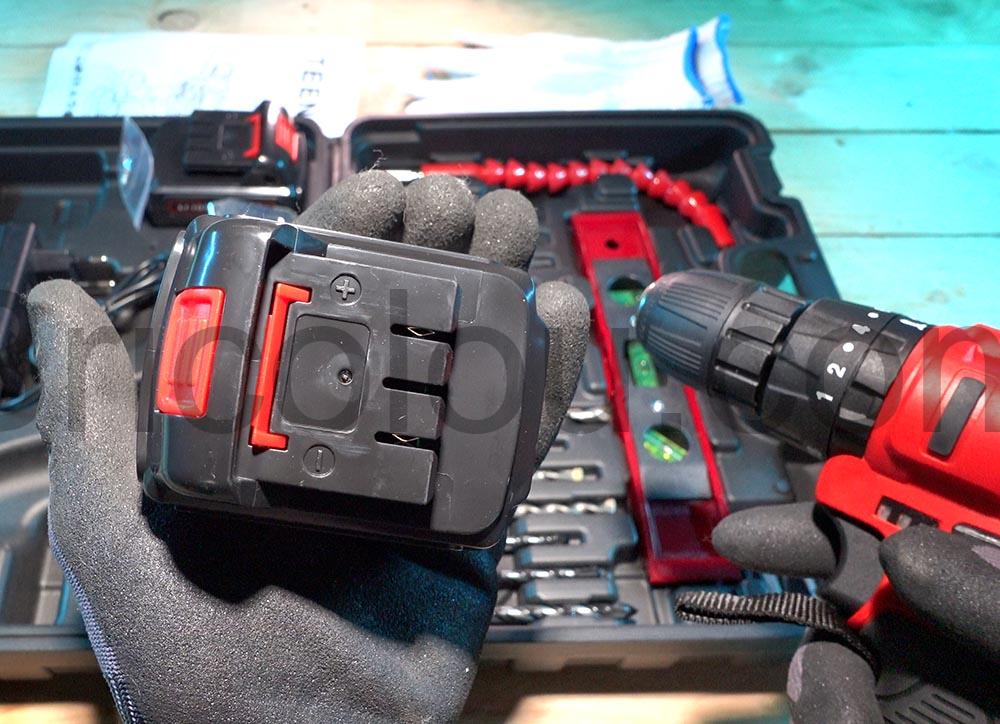 Perceuse Visseuse Percussion Sans Fil batterie 21V TEENO accu Perceuse Visseuse Percussion Sans Fil batterie 21V TEENO accu