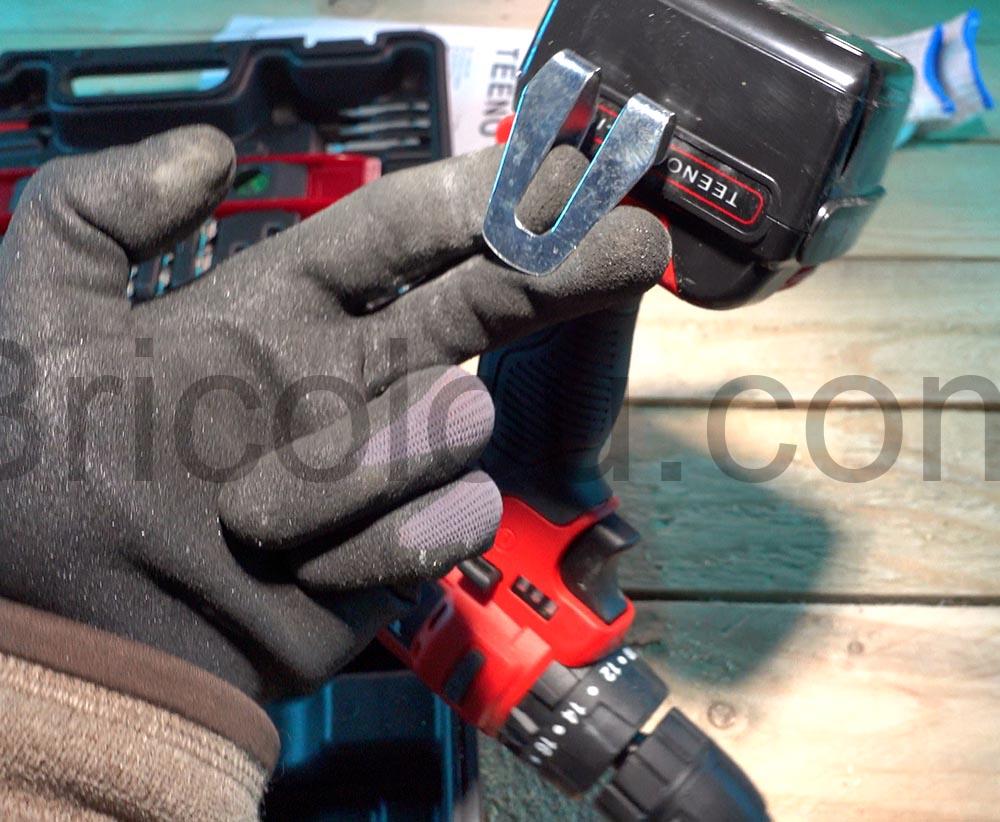 Perceuse Visseuse Percussion Sans Fil batterie 21V TEENO ceinture Perceuse Visseuse Percussion Sans Fil batterie 21V TEENO ceinture