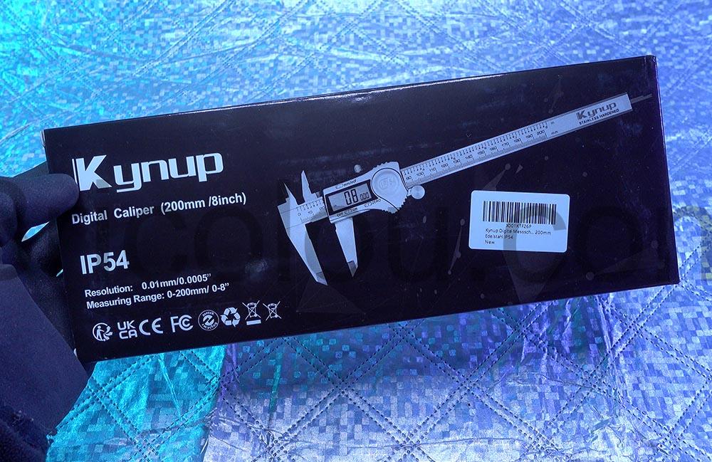 Pied a coulisse 200mm inox numerique vernier Kynup boite Pied à coulisse 200mm inox numérique vernier Kynup boite