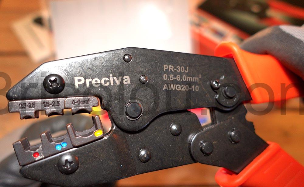 Pince Sertissage Preciva Connecteurs Sertir diametre Pince Sertissage Preciva Connecteurs Sertir diametre