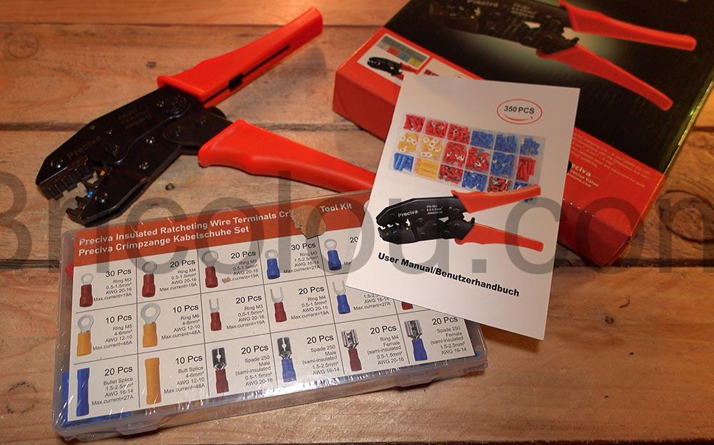 Pince Sertissage Preciva Connecteurs Sertir et cosses Pince Sertissage Preciva Connecteurs Sertir et cosses