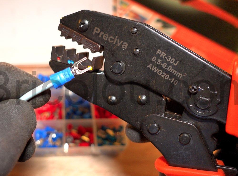 Pince Sertissage Preciva Connecteurs Sertir poincon Pince Sertissage Preciva Connecteurs Sertir poincon