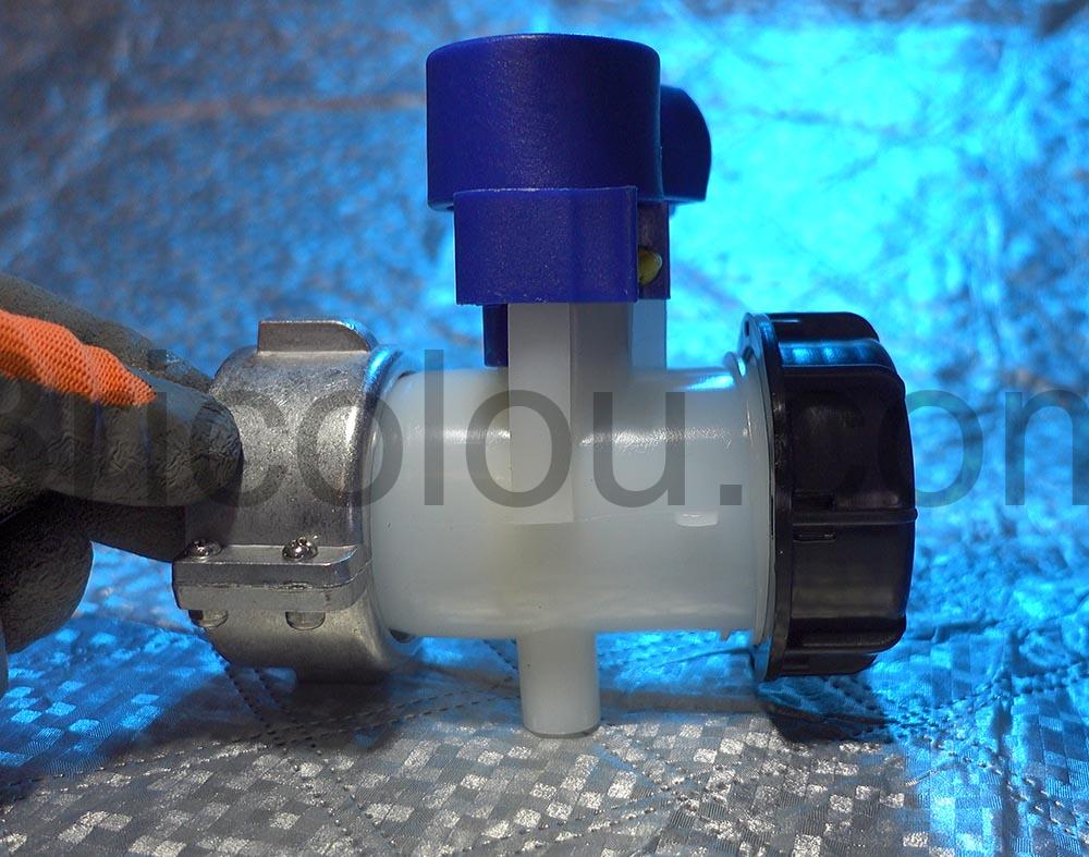 TOOSOAR Robinet remplacement S60x6 IBC Vanne reservoir eau pluie 62 mm dessous TOOSOAR Robinet remplacement S60x6 IBC Vanne réservoir eau pluie 62 mm dessous