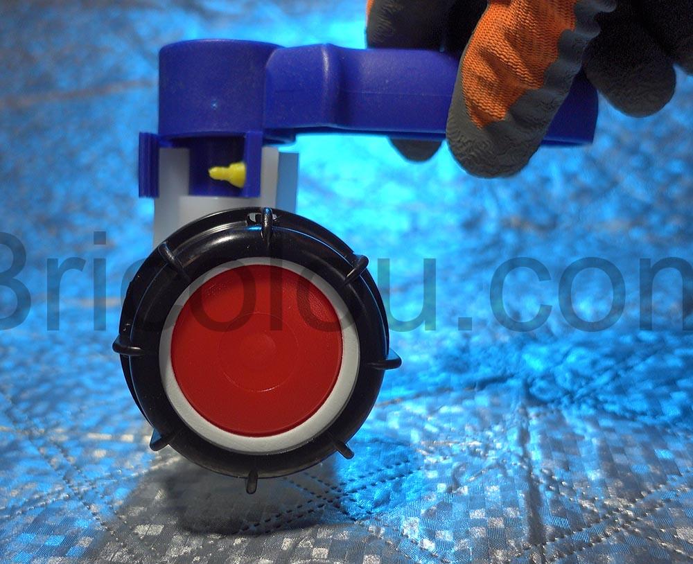 TOOSOAR Robinet remplacement S60x6 IBC Vanne reservoir eau pluie 62 mm face TOOSOAR Robinet remplacement S60x6 IBC Vanne réservoir eau pluie 62 mm face