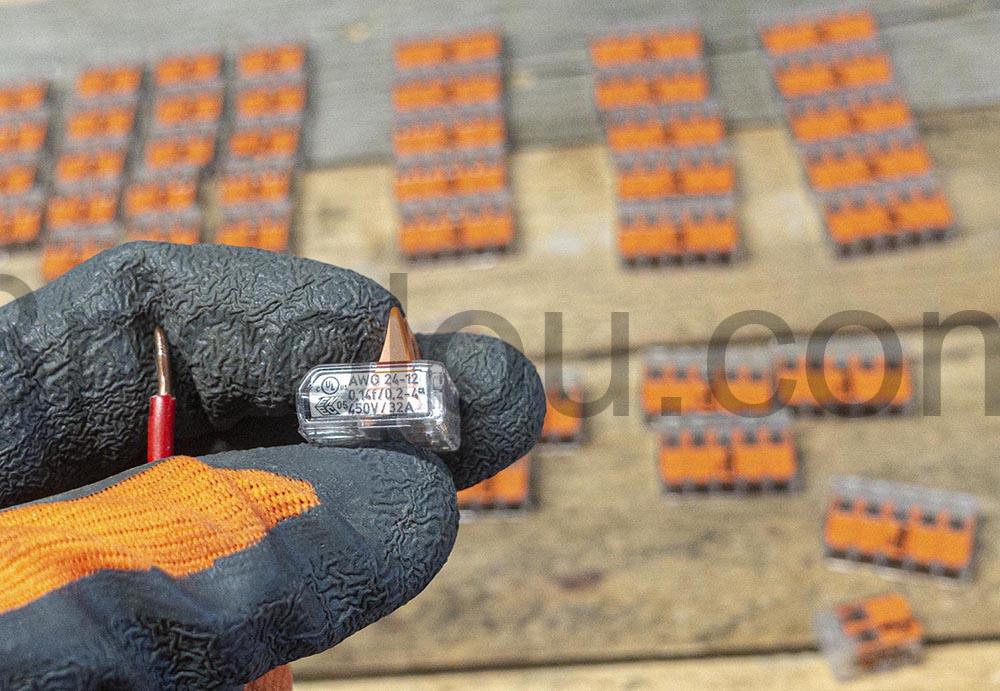 WAGO borne connexion automatique S221 23 et 5 electrique WAGO borne connexion automatique S221 2,3 et 5 électrique