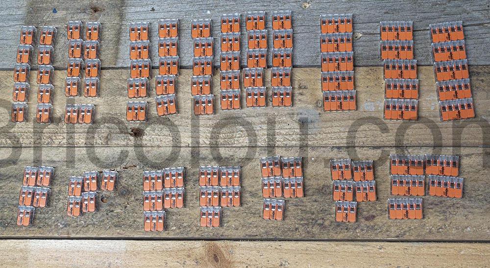 Wago WAGO borne connexion automatique S221 2,3 et 5 dessus