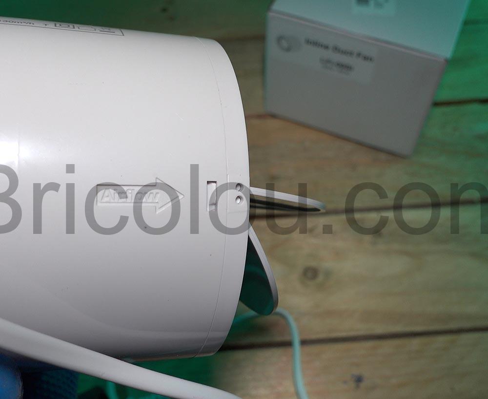 WingFly 100 mm Extracteur Ventilateur Air Ventilateur LFI 09SI direction WingFly 100 mm Extracteur Ventilateur Air Ventilateur LFI-09SI direction