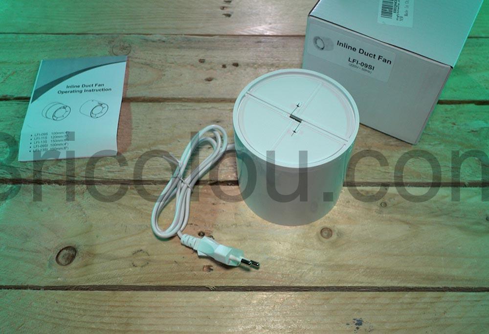 WingFly 100 mm Extracteur Ventilateur Air Ventilateur LFI 09SI kit WingFly 100 mm Extracteur Ventilateur Air Ventilateur LFI-09SI kit