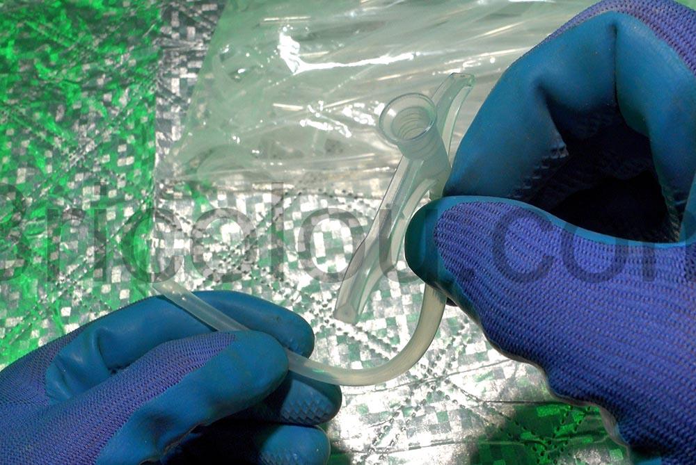 XHBTS tube embout Mousse polyurethane tordu XHBTS tube embout Mousse polyuréthane tordu