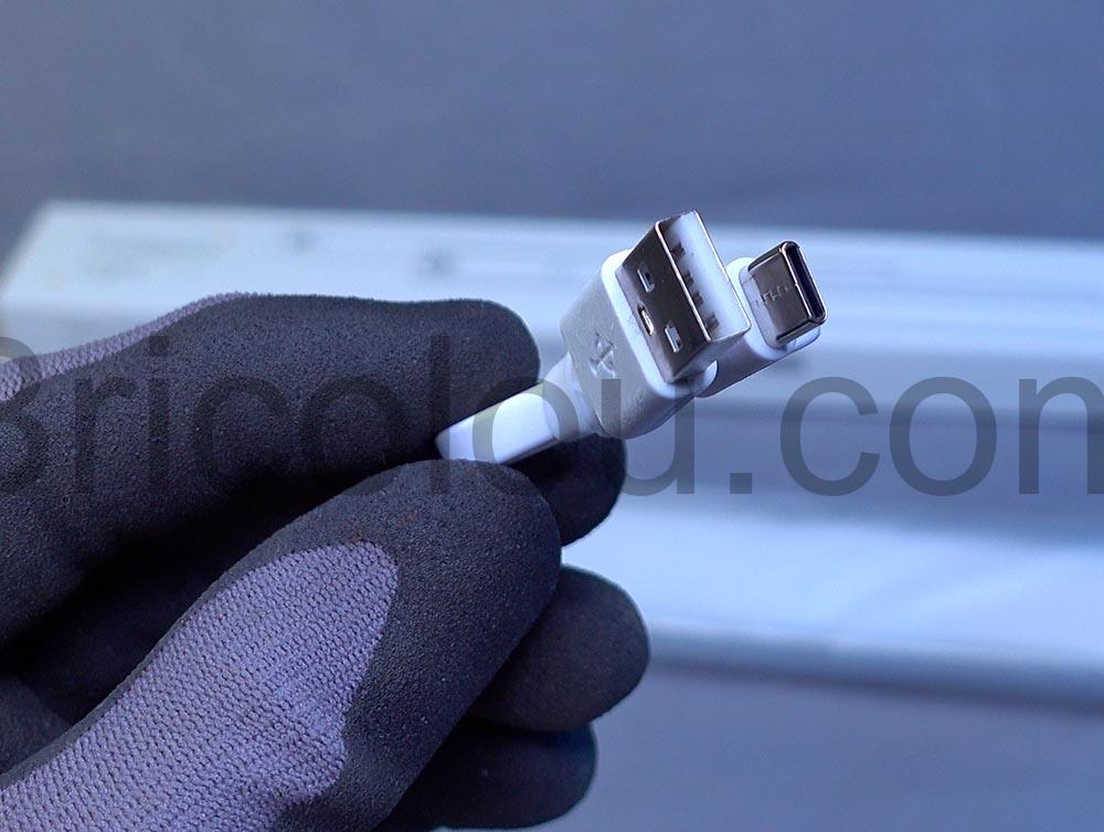 ZHOUZMIN Lampe placard sans fil rechargeable 30cm Detecteur Mouvement LED cable ZHOUZMIN Lampe placard sans fil rechargeable 30cm Detecteur Mouvement LED câble