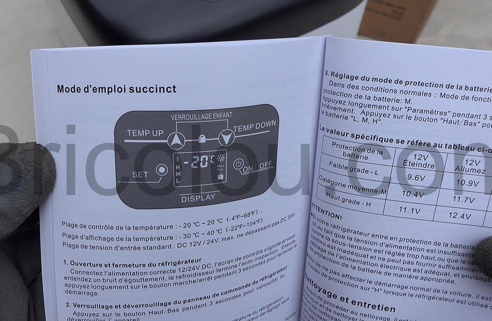 AAOBOSI Glaciere compresseur Electrique 12V 25L Bluetooth Voiture documentation AAOBOSI Glacière compresseur Electrique 12V 25L Bluetooth Voiture documentation