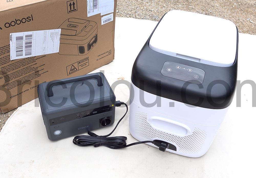 AAOBOSI Glaciere compresseur Electrique 12V 25L Bluetooth congelateur Voiture batterie AAOBOSI Glacière compresseur Electrique 12V 25L Bluetooth congélateur Voiture batterie