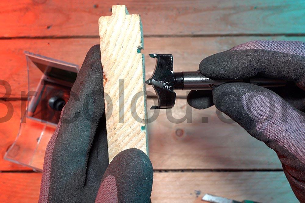 Bosch 2609255283 Meche Carbure Diametre 35 mm Forstner bois centrage Bosch 2609255283 Mèche Carbure Diamètre 35 mm Forstner bois centrage