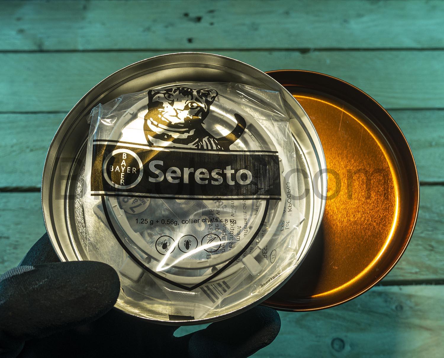 Collier Seresto Collier Chat anti puce tique emballage Collier Seresto Collier Chat anti puce tique emballage