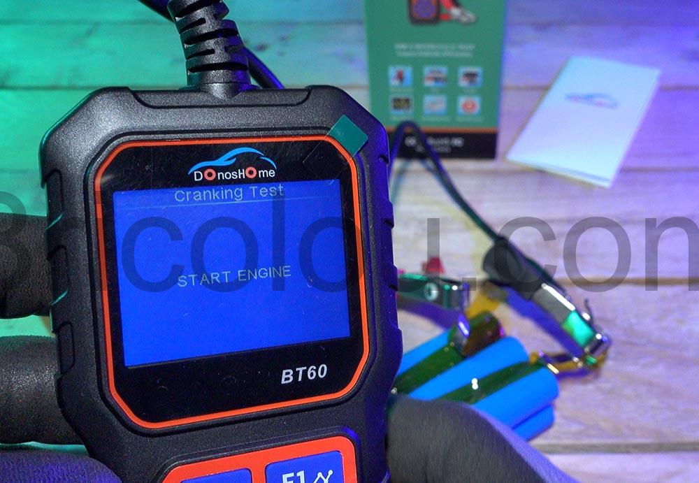 DonosHome Analyseur Testeur Batterie 5V 36V auto moto solaire demarrage DonosHome Analyseur Testeur Batterie 5V-36V auto moto solaire démarrage