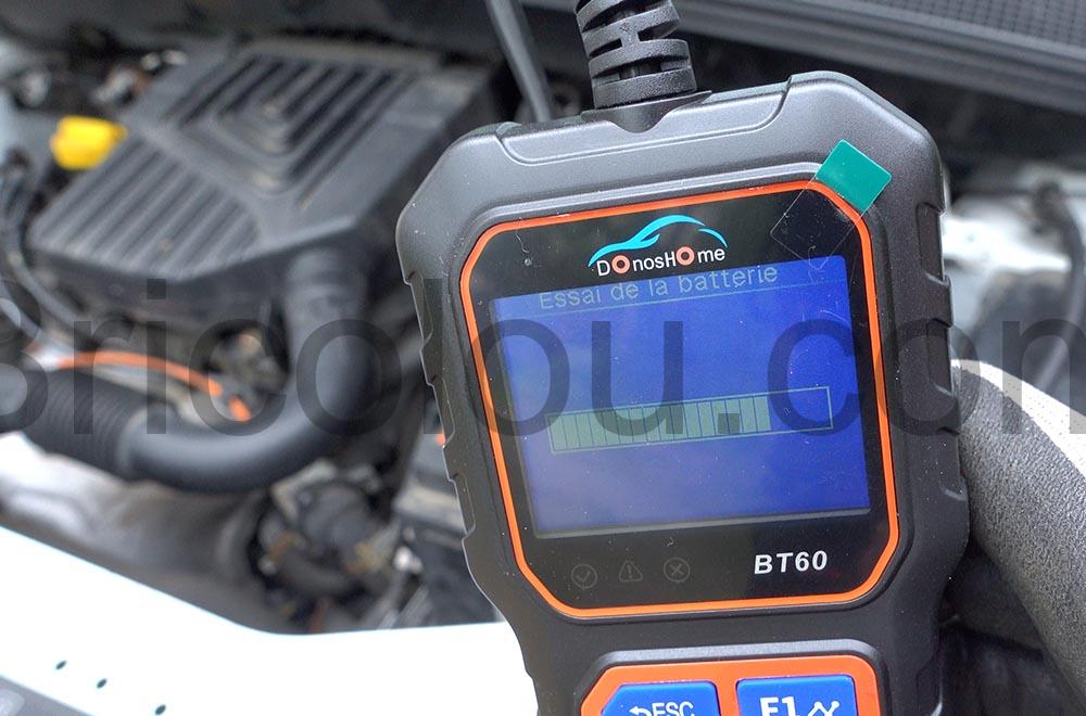 DonosHome Analyseur Testeur Batterie 5V 36V auto moto solaire essai DonosHome Analyseur Testeur Batterie 5V-36V auto moto solaire essai