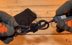 IKadiya Attache Cable Nylon scratch usb