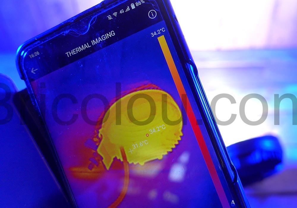 Lampe Travail LED Anneau Stroboscopique Ambre Lumieres Phare longue portee thermique Lampe Travail LED Anneau Stroboscopique Ambre Lumières Phare longue portée thermique