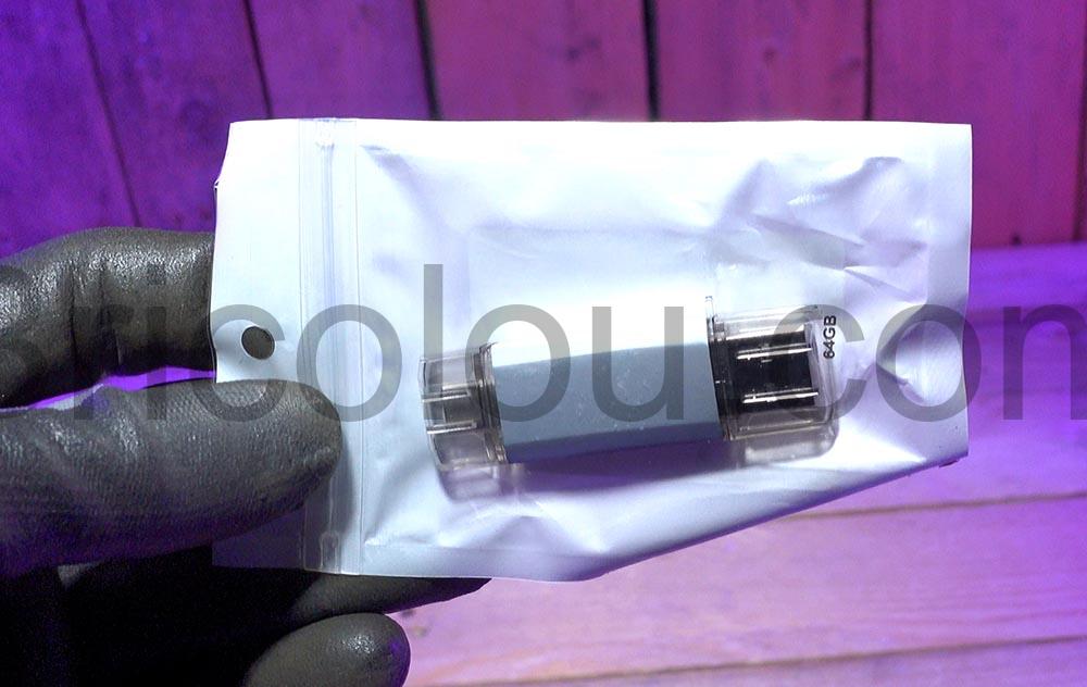 OTG 64 Go Cle USB C Memoire Stick Flash Drive Smartphones iLamdeetek paquet OTG 64 Go Clé USB C Mémoire Stick Flash Drive Smartphones iLamdeetek paquet