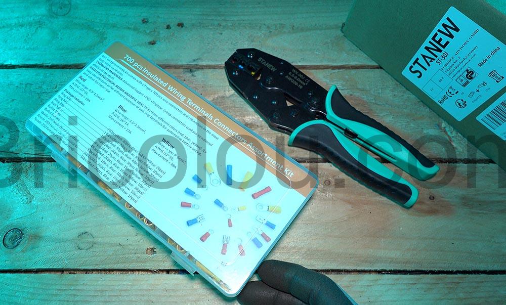 Pince a sertir STANEW 700 Cosse Electriques boite Pince à sertir STANEW 700 Cosse Electriques boite