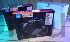 Projecteur Couleur LED RGB HEKEE Wash Flood 80W Bluetooth étanche boite