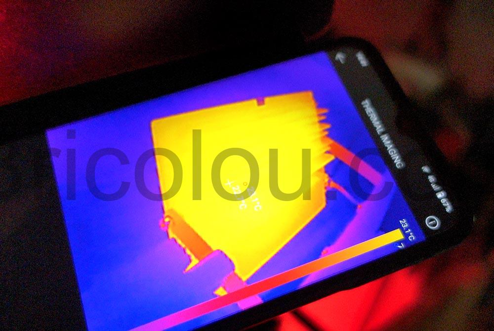 Projecteur Wash Flood Couleur LED RGB HEKEE 80W Bluetooth etanche thermique dos Projecteur Wash Flood Couleur LED RGB HEKEE 80W Bluetooth étanche thermique dos