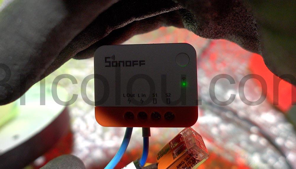Plaque pour interrupteur et prise Sonoff Commutateur Wifi et radio