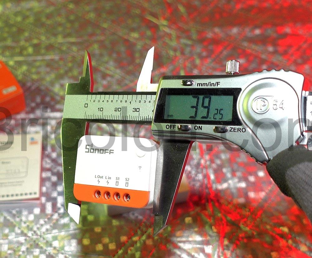 SONOFF ZBMINIL2 ZigBee Interrupteur Sans Fil 6A 1440W largeur SONOFF ZBMINIL2 ZigBee Interrupteur Sans Fil 6A 1440W largeur