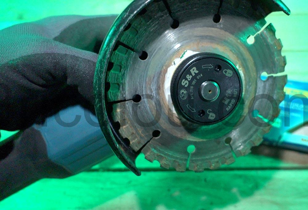 SR Ecrou Serrage Rapide M14 disque Meuleuse makita S&R Ecrou Serrage Rapide M14 disque Meuleuse makita