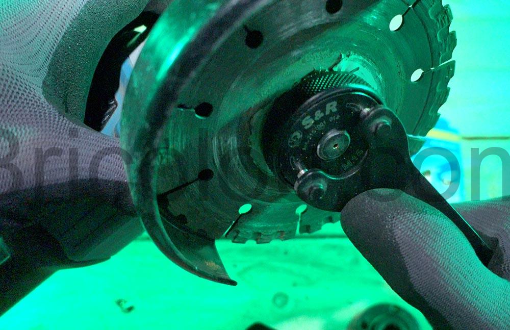 SR Ecrou Serrage Rapide M14 disque Meuleuse outil S&R Ecrou Serrage Rapide M14 disque Meuleuse outil