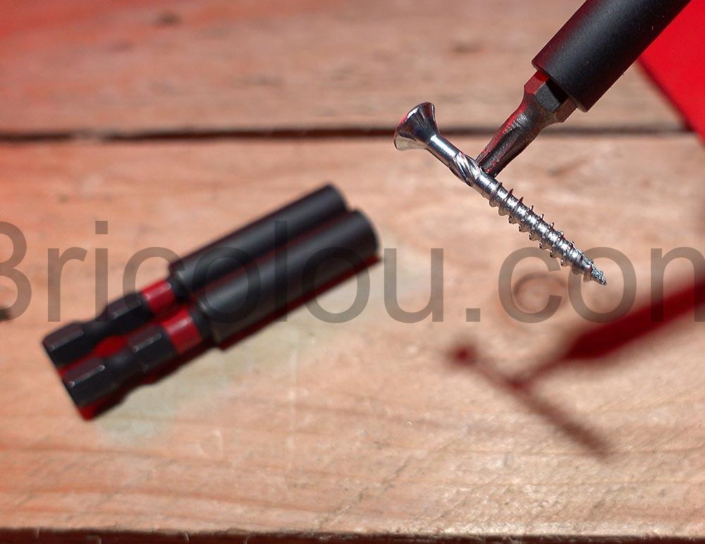 Saxton Porte embouts magnetique visseuse super puissant aimantation Saxton Porte-embouts magnétique visseuse super puissant aimantation