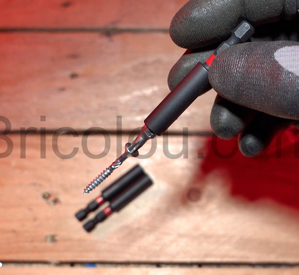 Saxton Porte embouts magnetique visseuse super puissant vis Saxton Porte-embouts magnétique visseuse super puissant vis