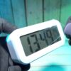 YIQI Horloge Réveil numérique Piles AAA Date température protection