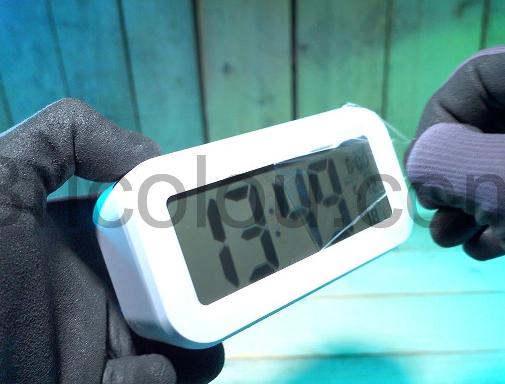 YIQI Horloge Reveil numerique Piles AAA Date temperature protection YIQI Horloge Réveil numérique Piles AAA Date température protection